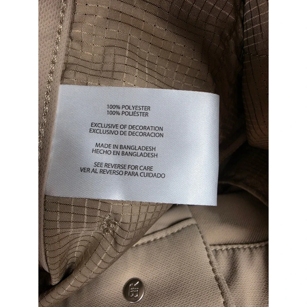 Banana Republic Pants Mens 38x34 Khaki Polyester Performance Chino *Read